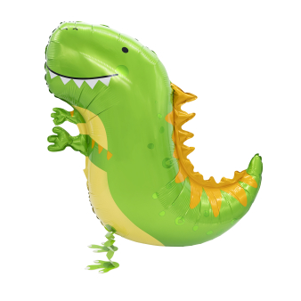 Walking Balloon Dinosaur Foil Balloon W24 Packaged 89 cm x 109 cm Walking Balloon Dinosaur Foil Balloon W24 Packaged 89 cm x 109 cm