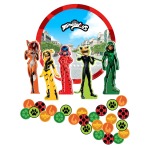 Table Decoration Kit Miraculous Paper 6 Parts 35cm x 35cm / 21cm x 6cm - 23cm x 12cm