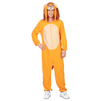 Adult Costume Lion Fleece Onesie Size S/M