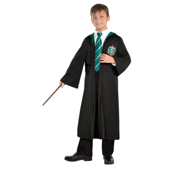 Child Costume Slytherin Schoolrobe Age 4-6 Years