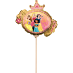 Mini Shape Princess Once Upon A Time Foil Balloon A30 Airfilled 25 cm x 22 cm