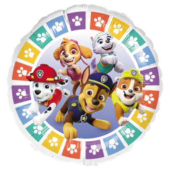 Standard Paw Patrol Foil Balloon S60 Packaged 43 cm Standard Paw Patrol Foil Balloon S60 Packaged 43 cm