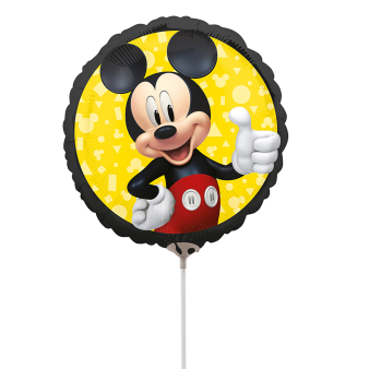9" Mini Mickey Mouse Forever Foil Balloon A20 airfilled 9"/23 cm 9" Mini Mickey Mouse Forever Foil Balloon A20 airfilled 9"/23 cm