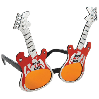 Fun Shades Rockguitar Plastic 13.4 x 14 cm