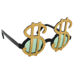 Fun Shades Dollar-Sign Plastic 13.4 x 8.2 cm