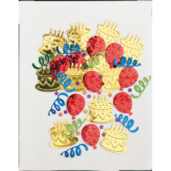 Confetti Cake Party Multicolour Foil 14 g Confetti Cake Party Multicolour Foil 14 g
