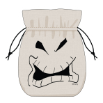 8 Burlap Treat Bags Nightmare Before Christmas Textile