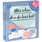 12 Flip napkins "Abend mit Freunden" 33x33cm, double-sided printed