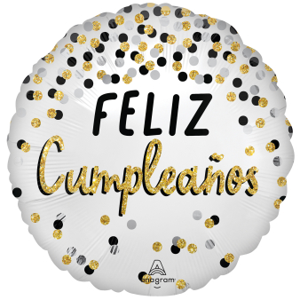 Standard Black Slvr Gld Bday Cumpl Foil Balloon S40 Packaged 43 cm Standard Black Slvr Gld Bday Cumpl Foil Balloon S40 Packaged 43 cm