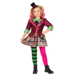 Child Costume Miss Mad Hatter Age 8 - 10 Years