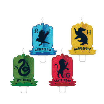 Character Candles Harry PotterHouses Wax/Plastic 2,2 x 3 cm Character Candles Harry PotterHouses Wax/Plastic 2,2 x 3 cm