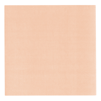 20 napkins 3ply Vert Decor 33x33cm apricot