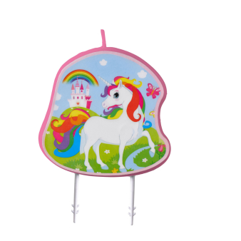 Character Candle Unicorn Height 9 cm Character Candle Unicorn Height 9 cm
