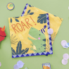 16 Lunch Napkins Dino-Mite 33 x 33 cm