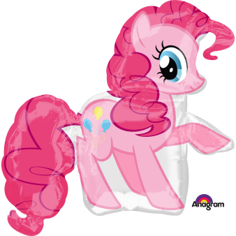 SuperShape "Pinkie Pie"  Foil Balloon, P38, packed, 76 x 83cm