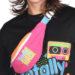 Costume Accessory 80s Belt BagWalkman One Size