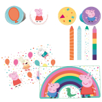 Stationery Pack Peppa Pig     Plastic / Paper 16 Pieces