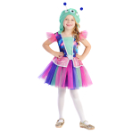 Child Costume Little Alien Age 6 - 8 Years
