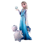 AirWalker Frozen Elsa the SnowQueen Foil Balloon P93 Packaged 88 cm x 144 cm