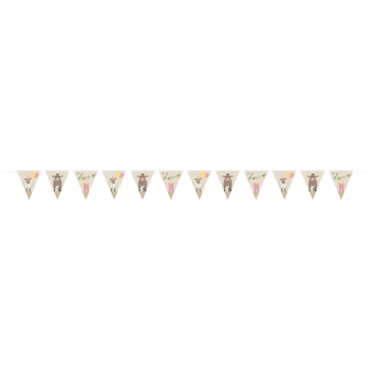 Flag Banner Farm Party Paper Flag Banner Farm Party Paper