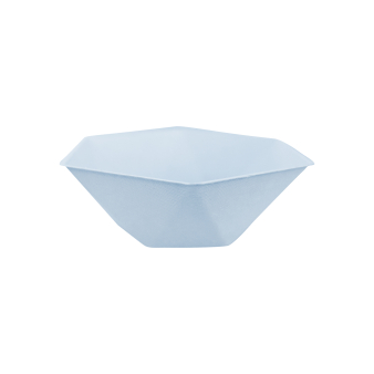 6 bowls hexagonal Vert Decor, 15,8 x 13,7cm, blue 6 bowls hexagonal Vert Decor, 15,8 x 13,7cm, blue