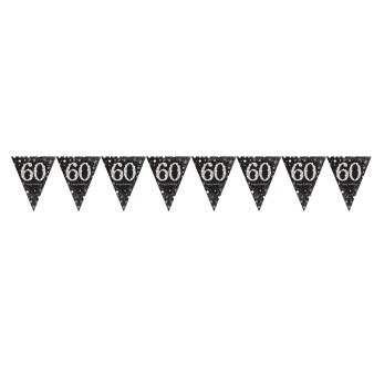 Pennant Banner 60 Sparkling Celebrations Gold Foil 396.2 x 21.5 cm Pennant Banner 60 Sparkling Celebrations Gold Foil 396.2 x 21.5 cm