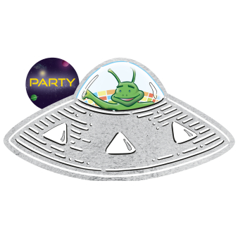8 Invitations & Envelopes Space Party Paper 8 Invitations & Envelopes Space Party Paper