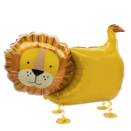 Walking Balloon Lion Foil Balloon W24 Packaged 59 cm x 96 cm