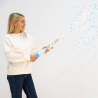 Confetti Cannon Blue Round Paper 60 cm