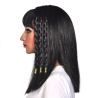 Costume Accessory Wig EgyptianBlack One Size