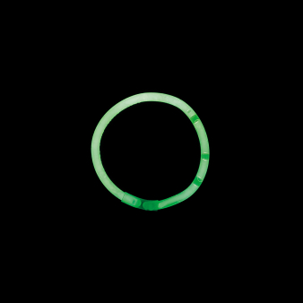 Glow Bracelet Green Plastic 20 cm