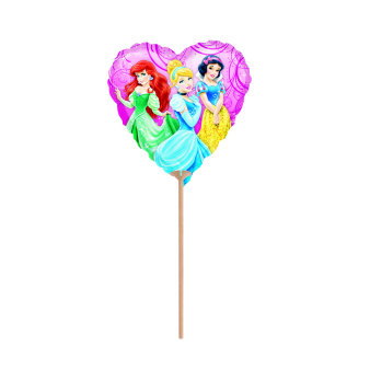 9" Mini Princess Foil Foil Balloon A20 Airfilled 9"/23 cm 9" Mini Princess Foil Foil Balloon A20 Airfilled 9"/23 cm