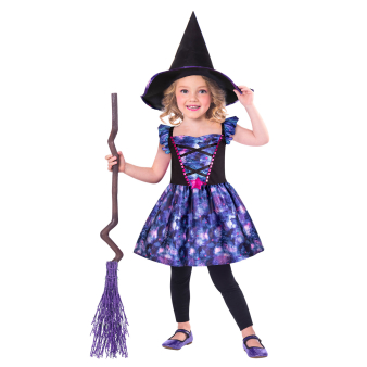 Child Costume Sustainable Mythical Witch Age 4-6 Years Child Costume Sustainable Mythical Witch Age 4-6 Years