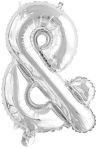 Mini Letter & Silver Foil Balloon N16 Packaged 38 cm x 26 cm