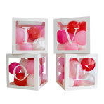 4 Letter Cubes LOVE Paper 30 x 30 x 30 cm