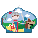 1 Character Candle Knight