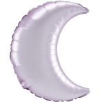 SuperShape Satin Pastel Pink Crescent Foil Balloon S40 Bulk 66 cm