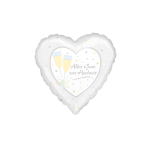 Standard Alles Gute zur Hochzeit Foil Balloon S40 Packaged 43 cm