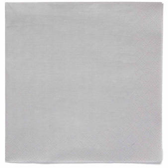 20 Napkins Graphite 33 x 33cm 20 Napkins Graphite 33 x 33cm