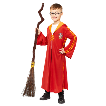 Child Costume Gryffindor Quidd Robe Age 8-10 Years