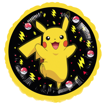 Standard Pokemon 2024 Foil Balloon C60 Packaged 43 cm Standard Pokemon 2024 Foil Balloon C60 Packaged 43 cm