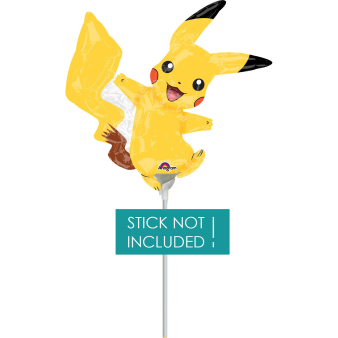Mini Shape Pikachu Foil Balloon A30 Bulk 30 cm x 30 cm Mini Shape Pikachu Foil Balloon A30 Bulk 30 cm x 30 cm