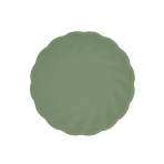 6 Plates Vert Decor Round Dark Green 18.8 cm