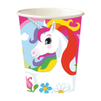 8 Cups Unicorn Paper 250 ml