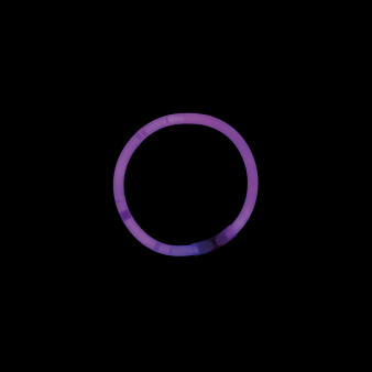 Glow Bracelet Pink Plastic 20 cm