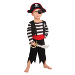 Child Costume Deckhand Pirate Age 3 - 4 Years