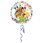 Standard Mickey & Friends Party Foil Balloon S60 Packaged 43 cm