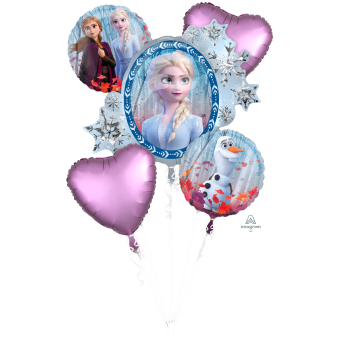 Bouquet Frozen 2 Foil Balloon P75 Packaged -