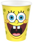 8 Cups SpongeBob Paper 250 ml