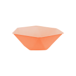 6 Bowls Vert Decor Hexagonal Dark Orange 15.8 x 13.7 cm